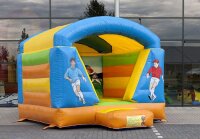 JB H&uuml;pfburg Mini mit Dach Fussball